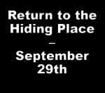 Return to the hiding place